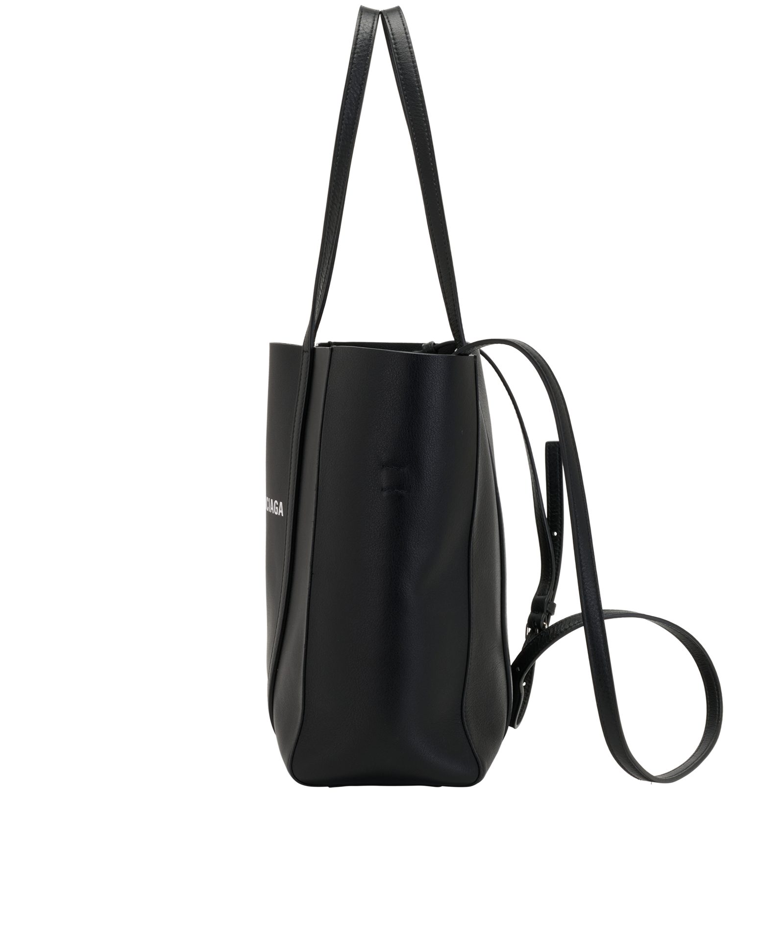 Everyday Tote, &pound;595, Handbags, Black, Leather, Bottom view